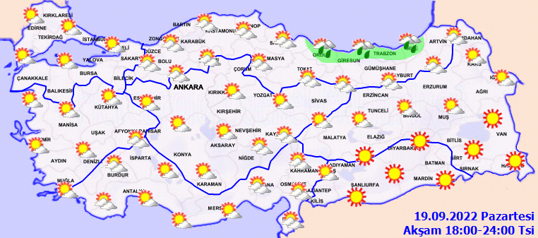 Çöl sıcakları bitti kış geliyor! Sıcaklıklar 9 derece birden düşecek! İşte il il hava durumu... 5
