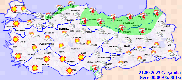 Meteoroloji'den yurt geneline uyarı: Sel, su baskını ve yıldırım tehlikesi var! 4