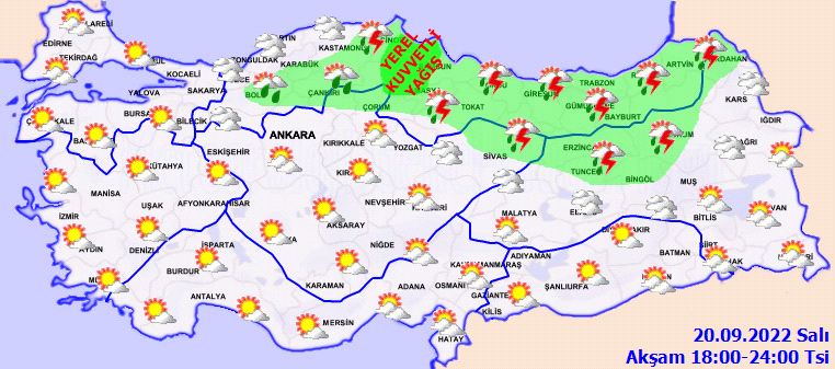 Meteoroloji'den yurt geneline uyarı: Sel, su baskını ve yıldırım tehlikesi var! 3