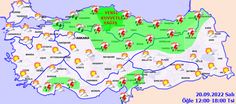 Meteoroloji’den kuvvetli yağış uyarısı geldi! Sel ve su baskını olabilir 3