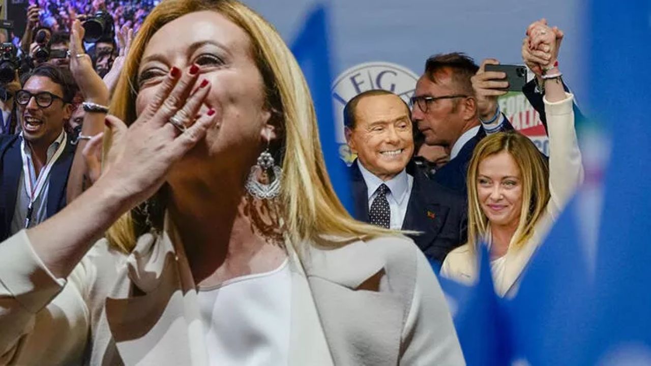 İtalya'da seçimlerin galibi aşırı sağcı Meloni oldu! Ülkenin ilk kadın başbakanı... 1