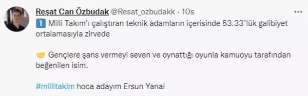 Milli Takım'da Ersun Yanal sesleri! Sosyal medyada akılalmaz çılgınlık... 9