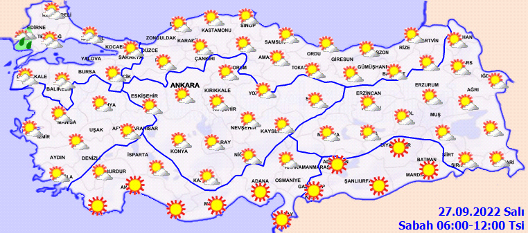 Meteoroloji kuvvetli rüzgar ve fırtına uyarısı yaptı: Tedbirli olun! 2