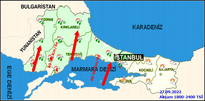 İstanbullular dikkat! Kuvvetli rüzgar geliyor! 2