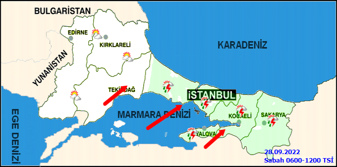 İstanbullular dikkat! Meteoroloji saat vererek uyardı 2