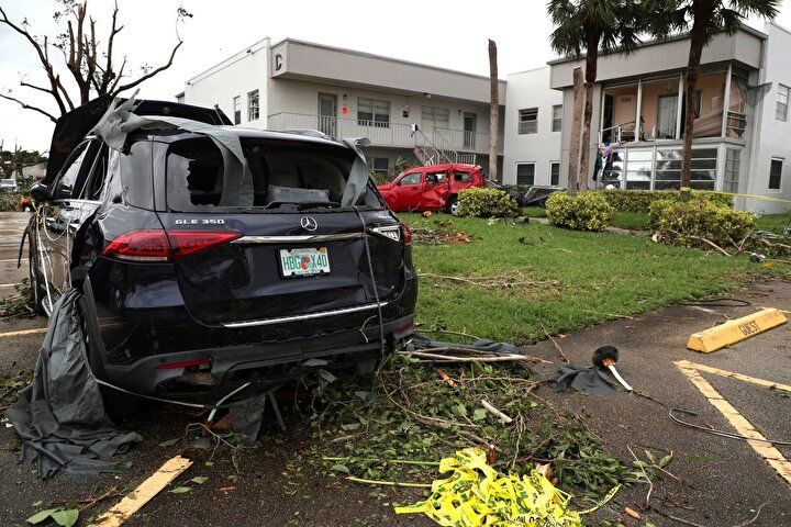 Ian Kasırgası Florida’yı vurdu! Evler yıkıldı, elektrikler kesildi! İşte bölgeden korkunç görüntüler... 6