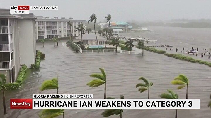 Ian Kasırgası Florida’yı vurdu! Evler yıkıldı, elektrikler kesildi! İşte bölgeden korkunç görüntüler... 5