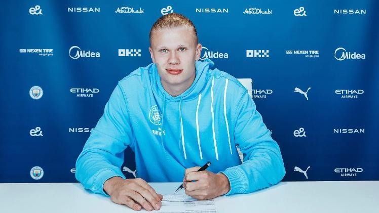 Merakla beklenen o an! Rekorların adamı Haaland'dan bir ilk 3