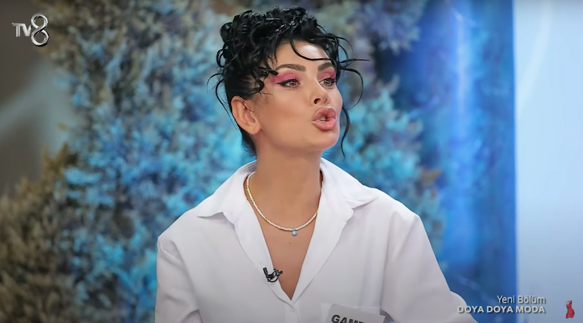 Doya Doya Moda'da gergin anlar! Gülşah Saraçoğlu ile kavga eden yarışmacı Gamze Taşkın diskalifiye oldu 1