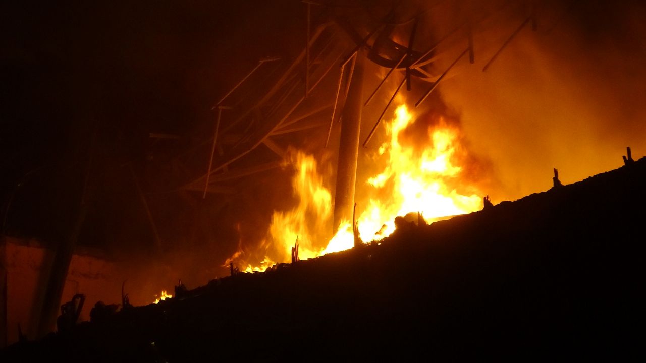 Bursa'da korkunç yangın! Alevler şehrin her yerinden görüldü... 5