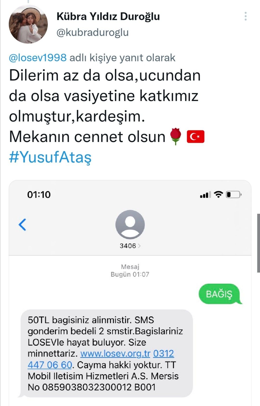 Elazığlı şehidimizin vasiyeti sonrası LÖSEV'e bağış yağdı! Binlerce vatandaş peş peşe paylaştı... 7