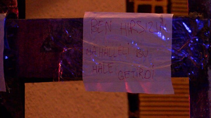 Mahalleli, dövüp zincirle direğe astı! Yanındaki notlar şaşırttı... 3