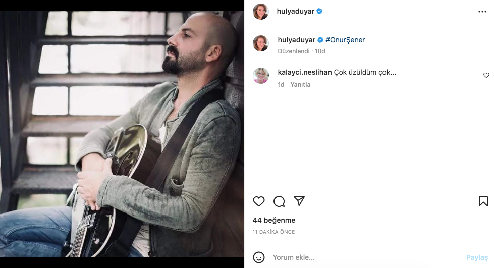 Ünlü isimler, 'istek parça' nedeniyle öldürülen Onur Şener cinayetine sessiz kalmadı 30