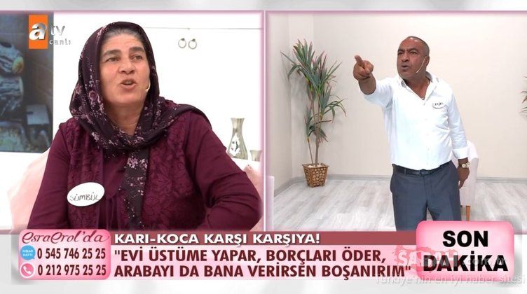 Esra Erol'da şaşkına çeviren olay: 40 yıllık eşi 24 senelik komşusuyla kaçtı 7