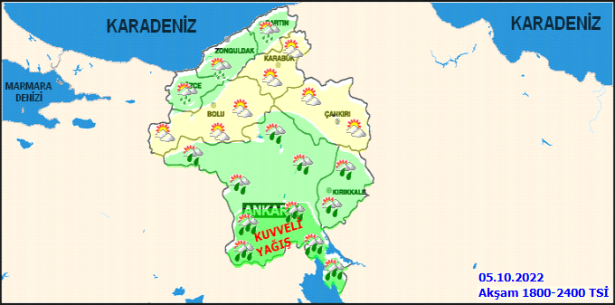 Ankaralılar kuvvetli yağış kapıda, sel ve su baskınlarına dikkat! 2