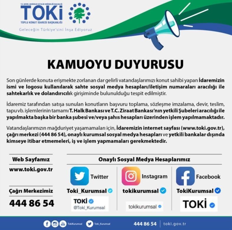 TOKİ'ye Başvuranlar Dikkat! Başvuru Ücretiniz Yanabnilir, Hemen Yapın! 2