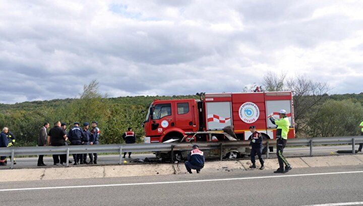 Tekirdağ'da feci kaza! KOAH hastası babanın oksijen tüpü patladı 13