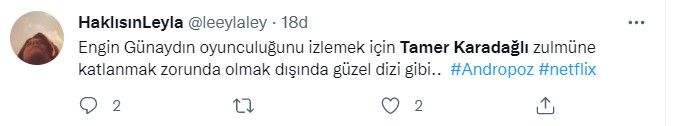 Andropoz Dizisinde Tamer Karadağlı'yı Görenler Twitter'a Koştu! Usta Sanatçıya Eleştiri Yağmuru Vardı 3