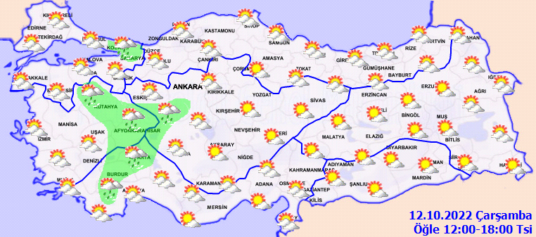 Meteoroloji açıkladı: O illerde yağış bekleniyor! Pus ve sise dikkat! 3