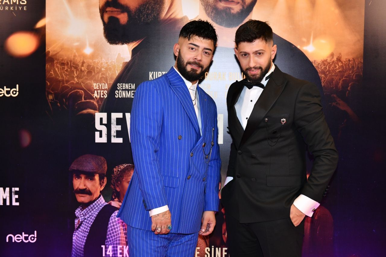 Kurtuluş Kuş ve Burak Bulut’un hayatını anlatan film Sevmedim Deme’nin galası yapıldı 2