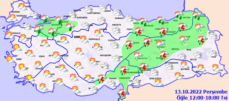 Meteoroloji uyardı: İstanbul dahil birçok ilde sağanak yağış bekleniyor! 3