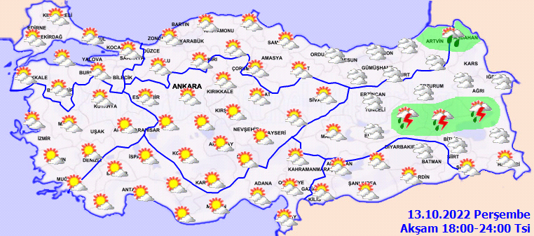 Meteoroloji uyardı: İstanbul dahil birçok ilde sağanak yağış bekleniyor! 4