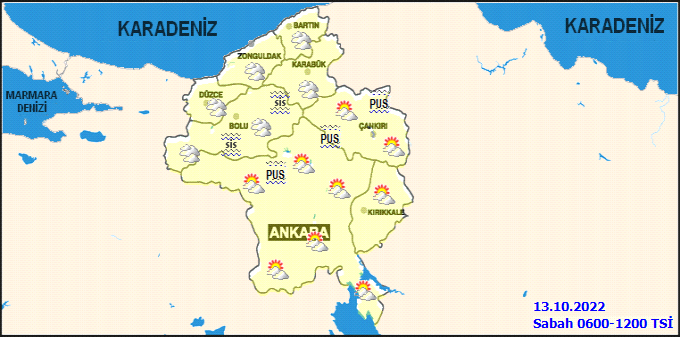 Ankara’da göz gözü görmeyecek! Sisli bir güne uyanabilirsiniz 1