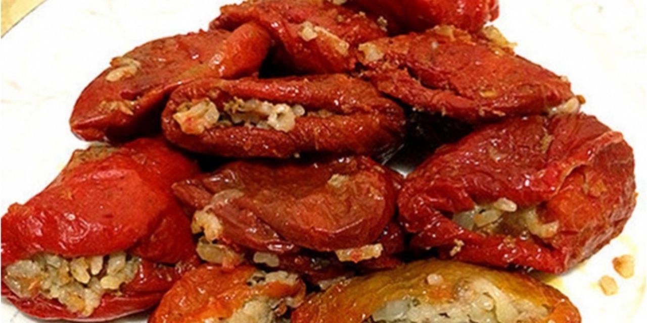 Zeytinyağlı kuru biber dolması tarifi! En basit, en pratik yöntem 2