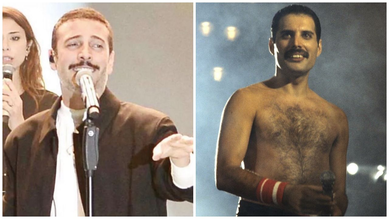 Oğuzhan Koç'un yeni imajı Freddie Mercury'e benzetildi 1
