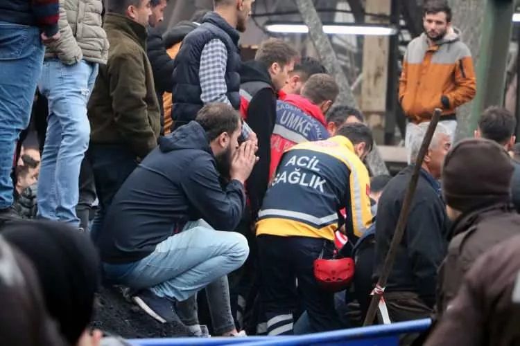 Bartın'daki maden patlamasından geriye kalan acı görüntüler! 9