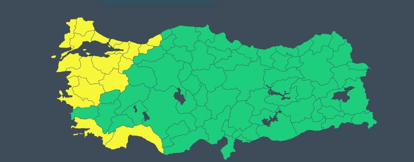 Meteoroloji’den 18 ile ‘sarı’ kodlu uyarı: Olumsuz hava koşulları kış mevsimini de beraberinde getirdi 2