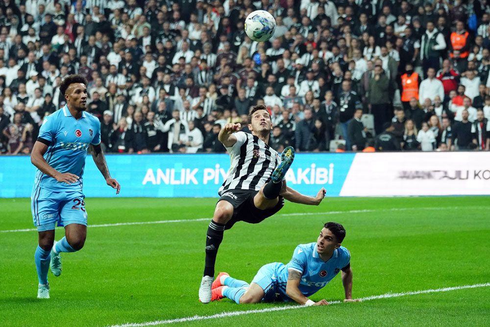 Beşiktaş - Trabzonspor maçı geniş özeti, golleri ve maçtan unutulmaz kareler... 13