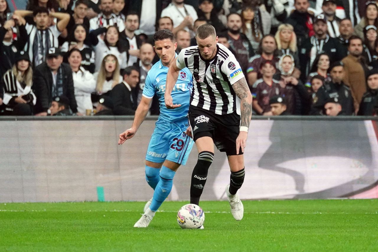 Beşiktaş - Trabzonspor maçı geniş özeti, golleri ve maçtan unutulmaz kareler... 31