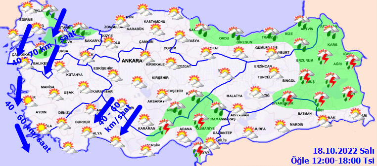 Meteoroloji İstanbul dahil birçok ile sağanak yağış uyarısı yaptı! Bazı bölgelerde ise fırtına bekleniyor 3