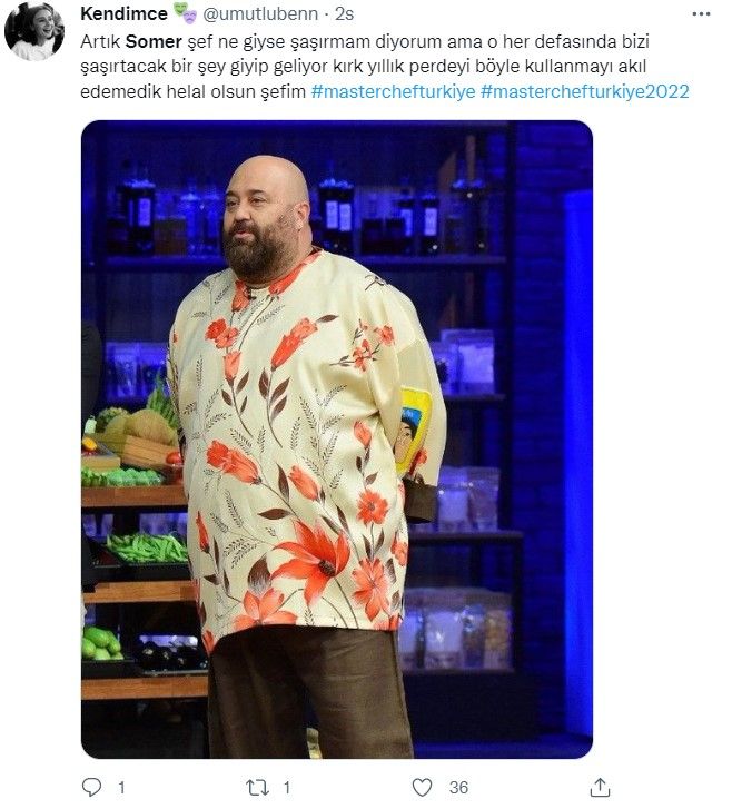 Somer Şef Bu Kez Babaanne Perdesi Giydi! MasterChef Jürisi Somer Sivrioğlu Yeni Kombiniyle Yine Şaşırttı! 8