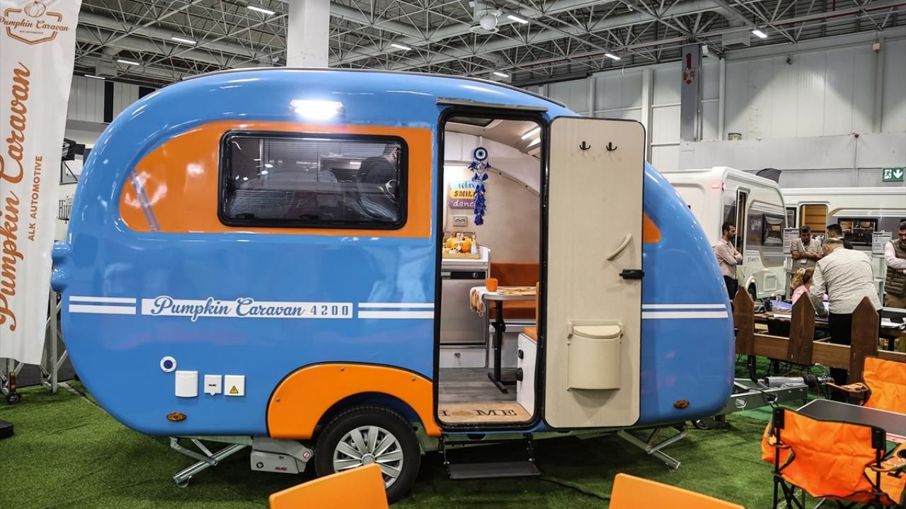 Yeni karavanlar ve tekerlekli mobil evler İstanbul Fuar Merkezi’nde görücüye çıktı 5