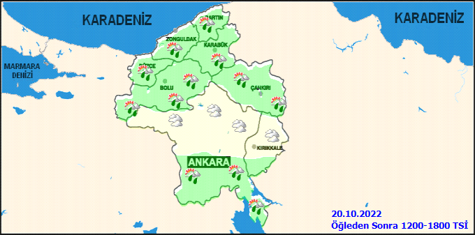Ankaralılar şemsiyesiz ve montsuz dışarı çıkmayın! 1