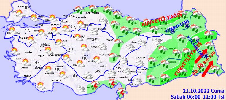 Meteoroloji 18 ile ‘sarı’ 2 ile ‘turuncu’ kodlu uyarı yaptı! Yağışlar kuvvetli geliyor, sel ve su baskınlarına dikkat 2