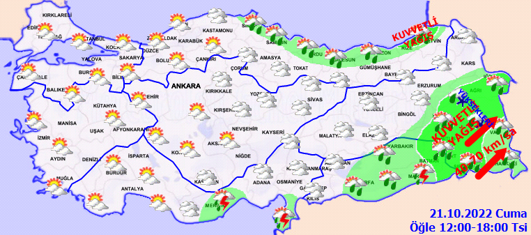 Meteoroloji 18 ile ‘sarı’ 2 ile ‘turuncu’ kodlu uyarı yaptı! Yağışlar kuvvetli geliyor, sel ve su baskınlarına dikkat 3