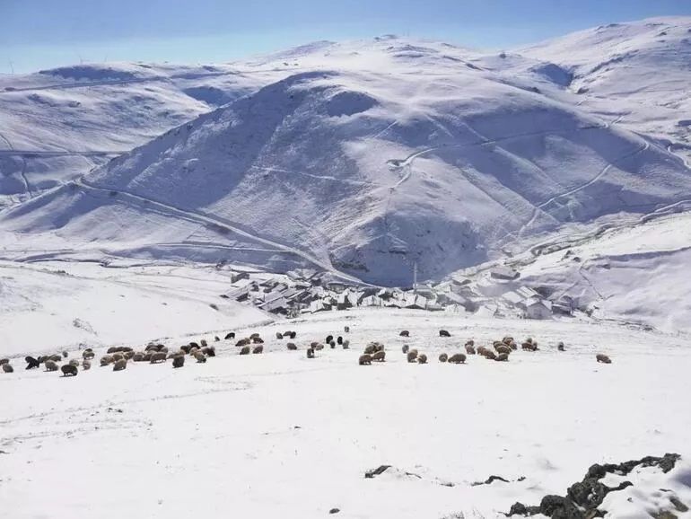 Kış kapıyı erken çaldı, 8 kent karlar altında kalırken sürücüler zor anlar yaşadı! 7