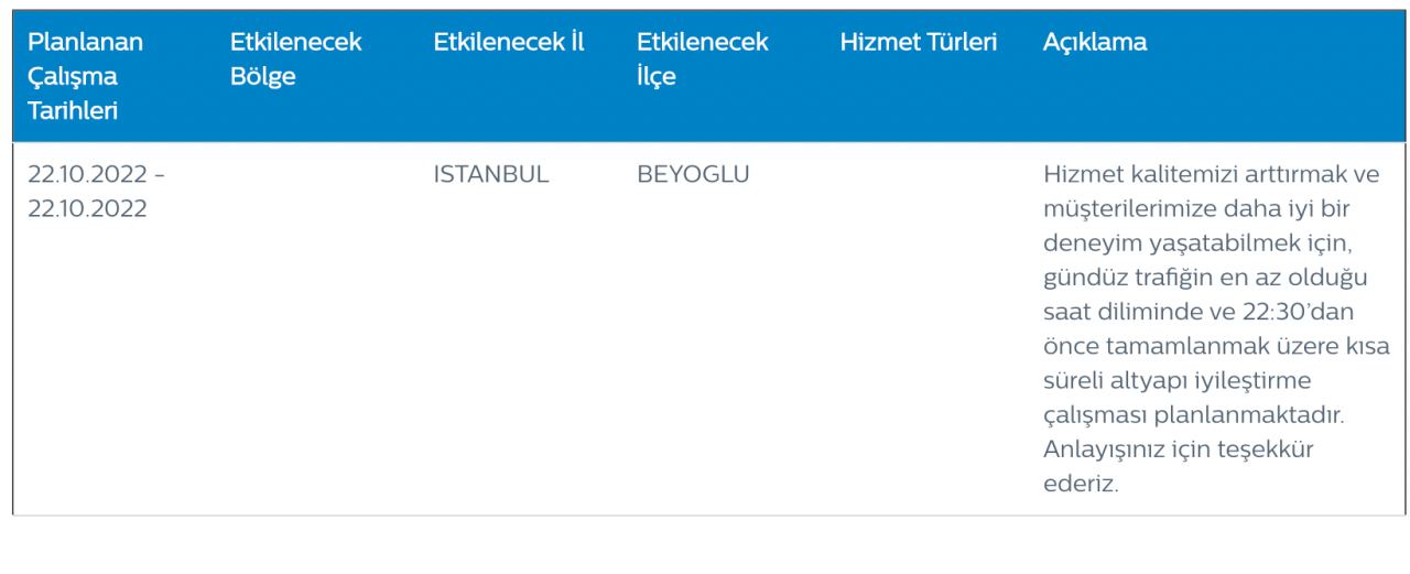 Türk Telekom internet, ses, 2G bakım çalışması yapacak! 3 ile uyarı 13