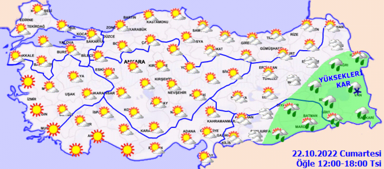 Meteoroloji 2 şehri sel ve su baskını gibi olumsuzluklara karşı uyarıyor! Yurt geneli hava durumu 3