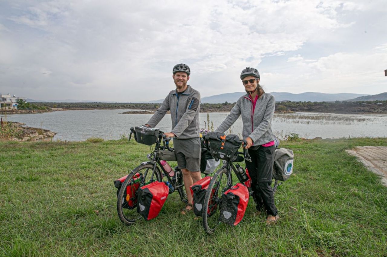 Ekosistemin önemine vurgu yapmak için Almanya’dan pedal çevirerek yola çıkan çift Türkiye’ye ulaştı 2