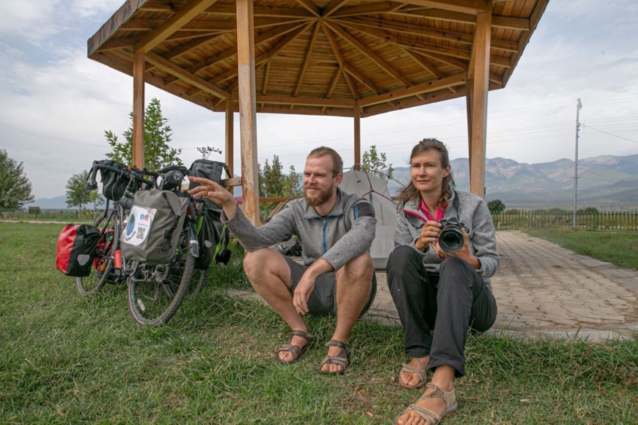 Ekosistemin önemine vurgu yapmak için Almanya’dan pedal çevirerek yola çıkan çift Türkiye’ye ulaştı 3