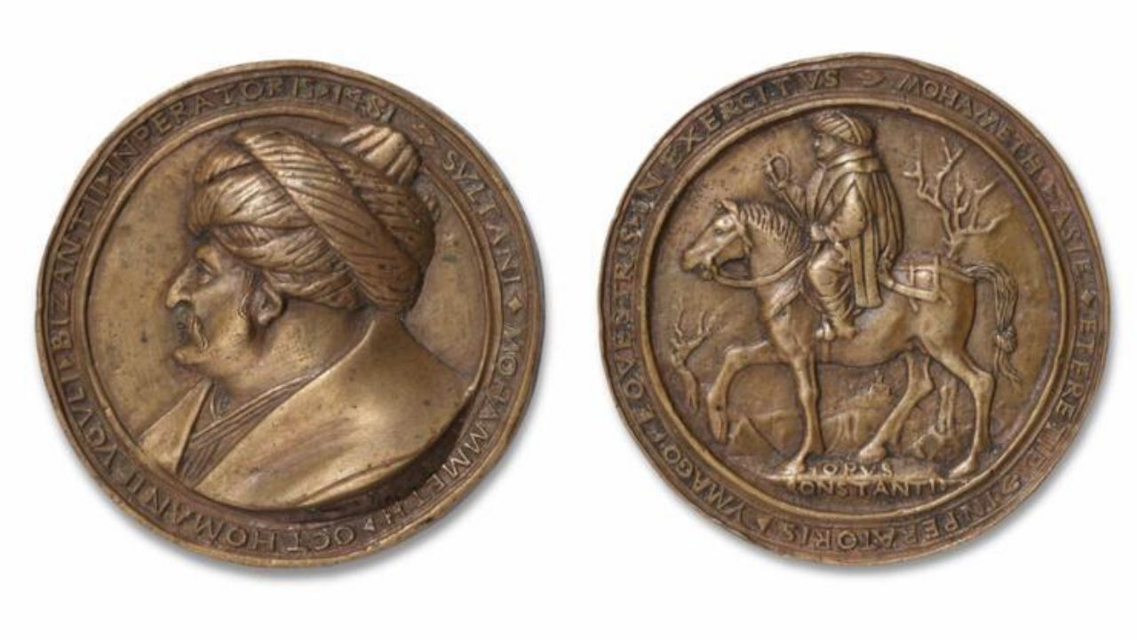 Fatih Sultan Mehmet’in Bizans İmparatoru olarak resmedildiği madalyon, Londra’da satışa çıkarılıyor 1