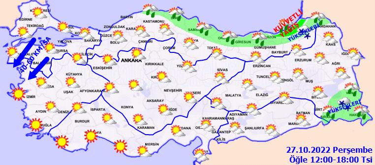 Meteoroloji o illeri uyardı! Kuvvetli yağış bekleniyor 3
