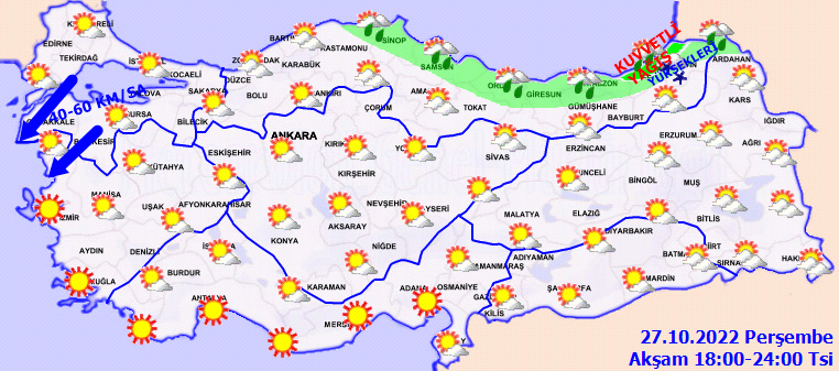 Meteoroloji o illeri uyardı! Kuvvetli yağış bekleniyor 4