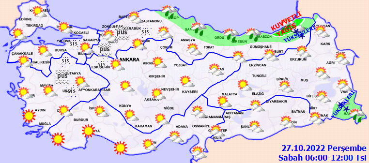 Meteoroloji o illeri uyardı! Kuvvetli yağış bekleniyor 2