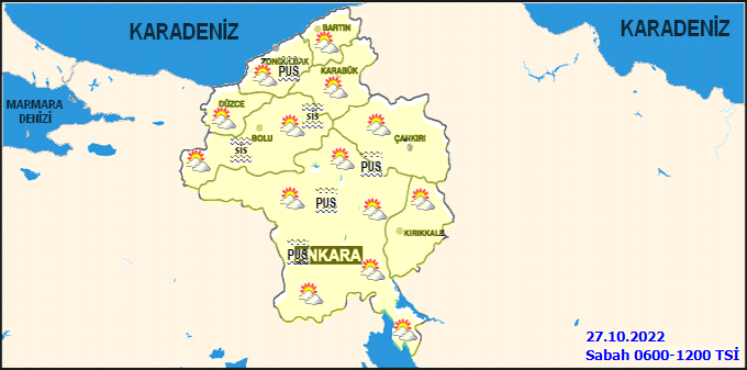 Ankaralılar dikkat! Pus ve sis bekleniyor 2