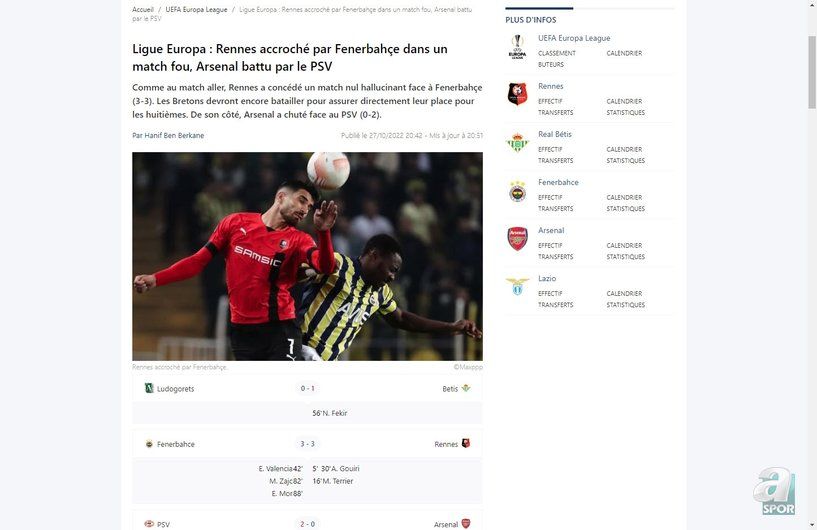 Fransız medyasından ''İstanbul'da çılgın maç''  yorumu! Fenerbahçe'nin tarihi geri dönüşü büyük yankı uyandırdı... 6